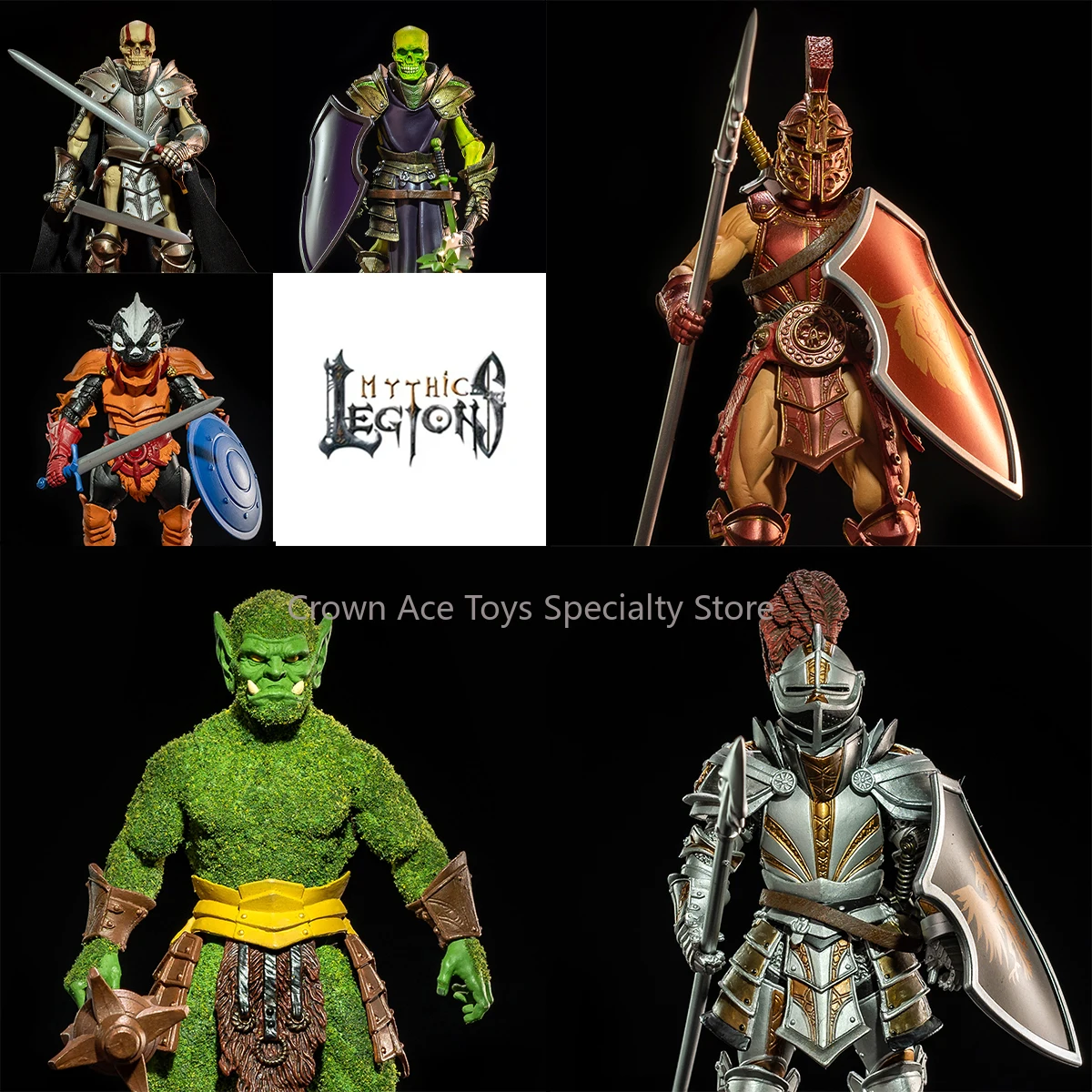 

7inches Four Horsemen Studio Mythic Legions All Stars 4 Tibius Vitus Scaphoid Mephitor Anime Movie Model Trendy Toy Holiday Gift