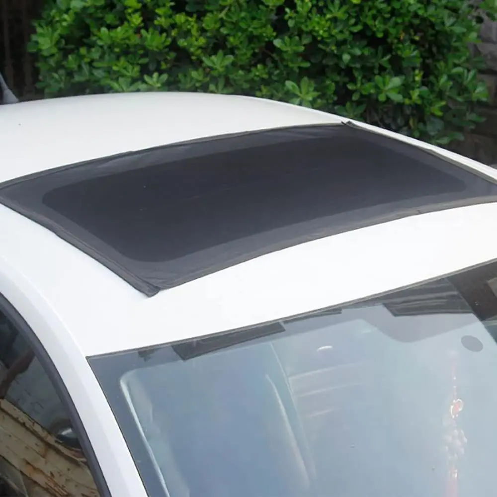 

Car Sunroof Sunshade Mesh, Magnetic Insect Screen & Heat Insulation Cover for Car Roof