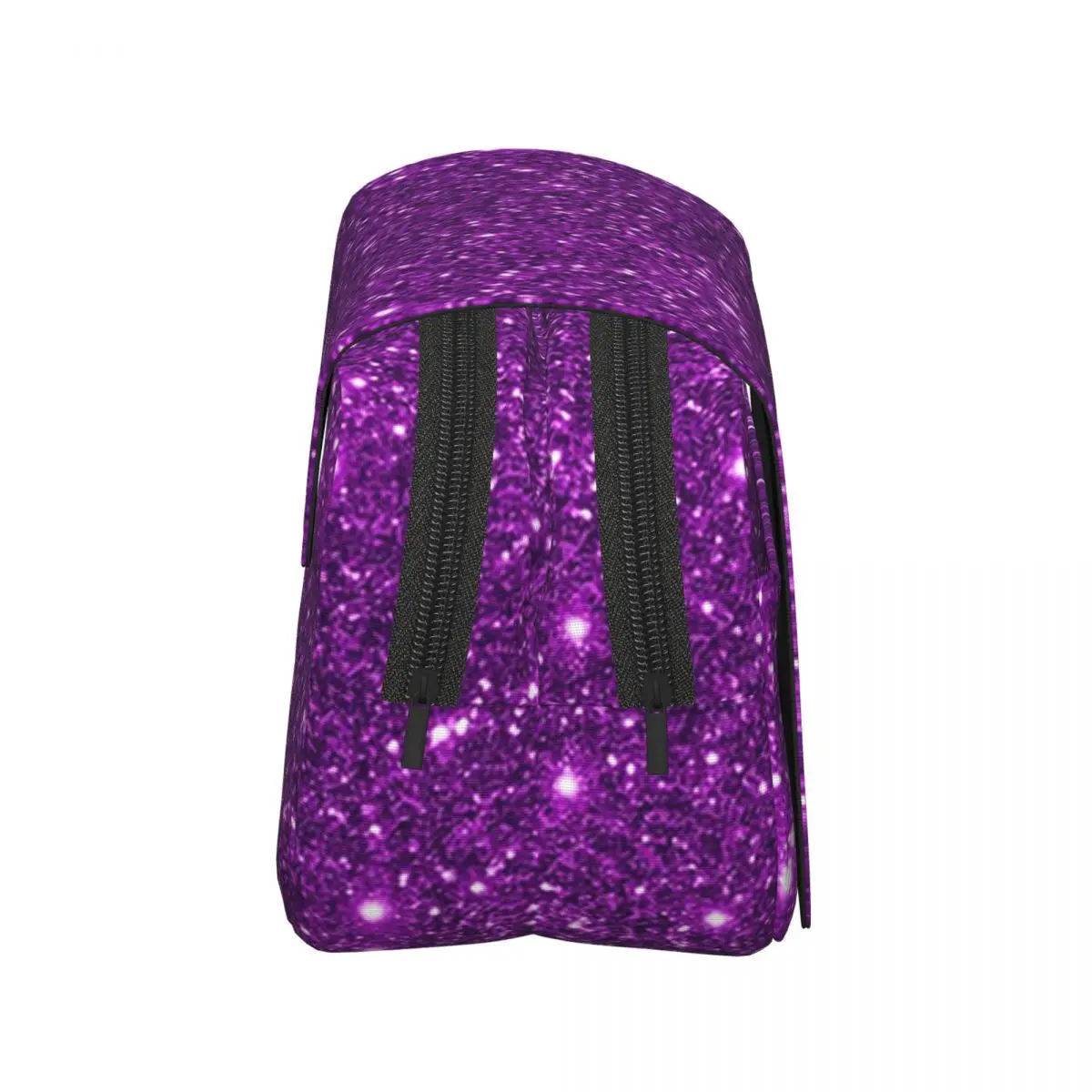 Purple Sparkly Glitter Pencil Cases Pen Holder Hard Shell Leather Big Capacity Pen Box Pencil Bag for Boy Girl Gifts