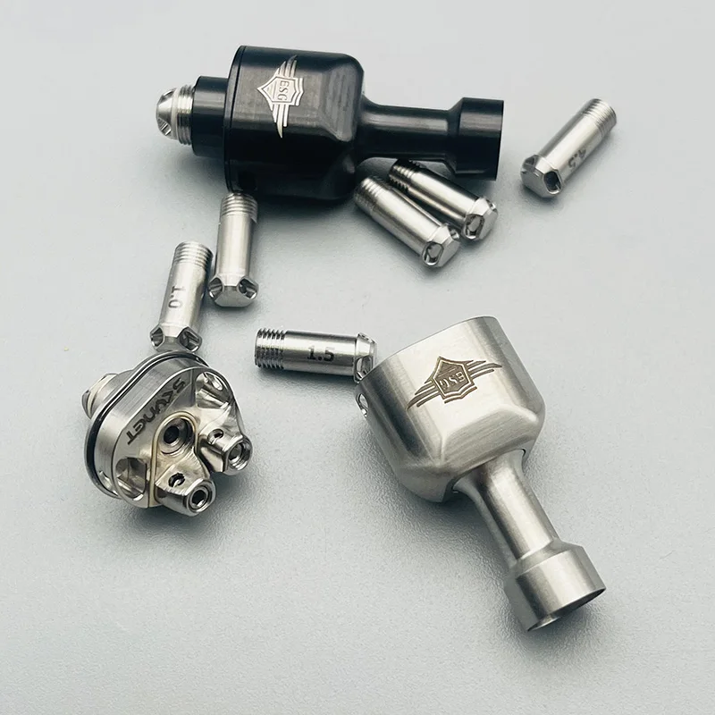 ESG Skynet نمط RBA جسر ، 316ss ل البليت ، BB ، بورو تانك ، دبابيس الهواء ، 1.0 ، 1.2 ، 1.5 ، 2.0 ، 2.5 ، 3.0 ، 3.5 مللي متر #4