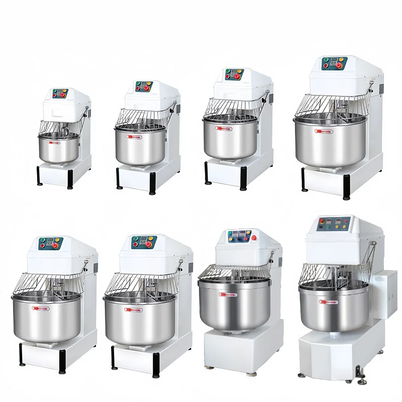 

High Efficiency 20L Dough Mixer With Timer Commercial Bakery Pastry Making Machine