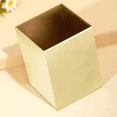 

Stainless Fountain Pen Holder Office for Desk Pencil Cup Storage Desktop Decorative Organizer Holders