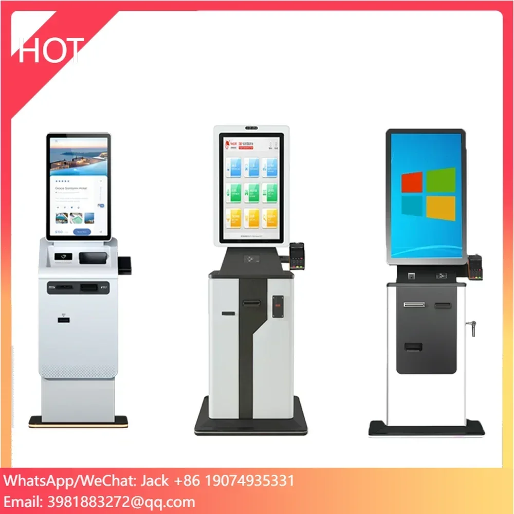 Parking Lot Entrance Entry Ticket Machine Queue Management Kiosk Ticket Machine For Games Parking Payment Machine Stand Kiosk