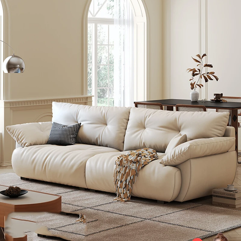 

Leather Flower Living Room Sofas Folding Outdoor Minimalist Nordic Living Room Sofas Europe Family Fauteuil Salon Furniture