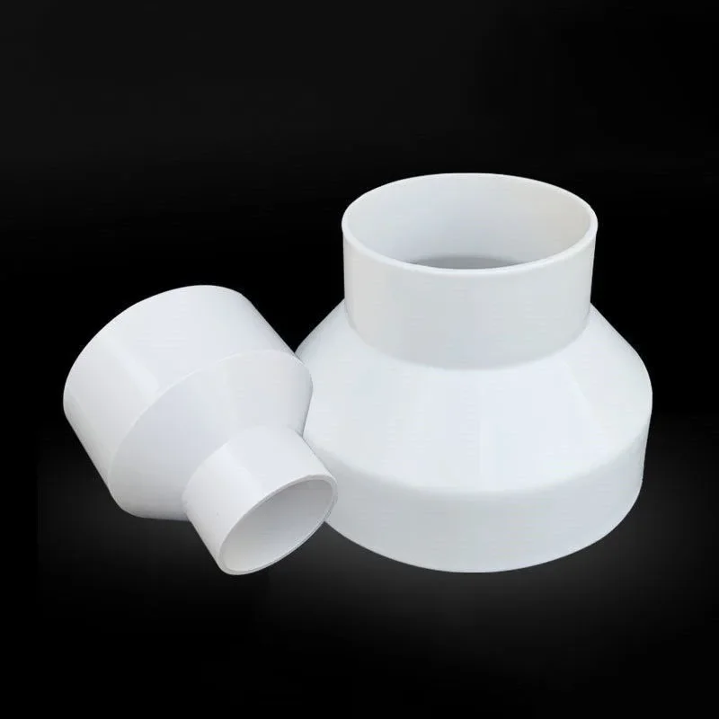 

110 To 100/150 To 100/200 To 150 Mm Ventilation Pipe Reducer Adapter Pipe Fittings ABS for Air Ventilation Systems Vents Parts