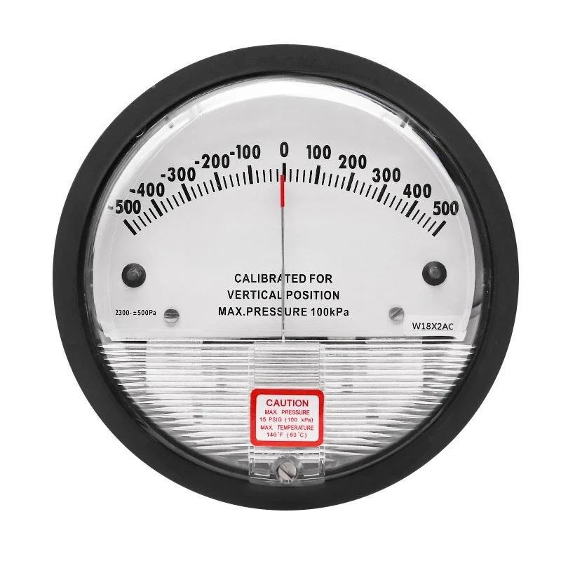 

Air shower room differential pressure gauge micro differential pressure gauge pointer