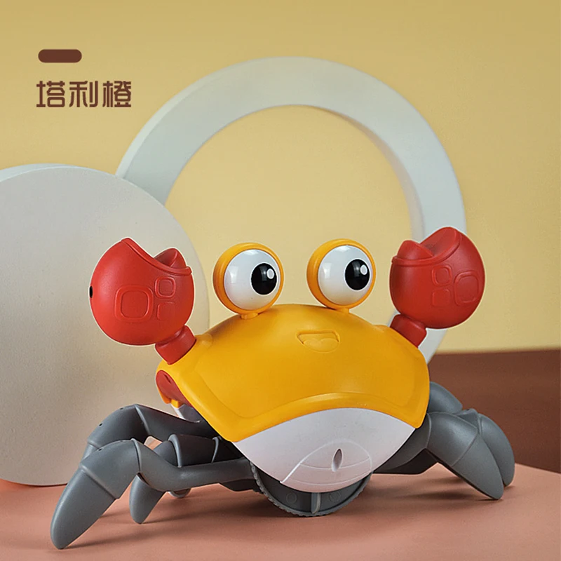 Children'S Toys Electric Pet Induction Escape Crab RechargeableMusical Toys Birthday Gifts Interactive Toys Learn To Climb Toys