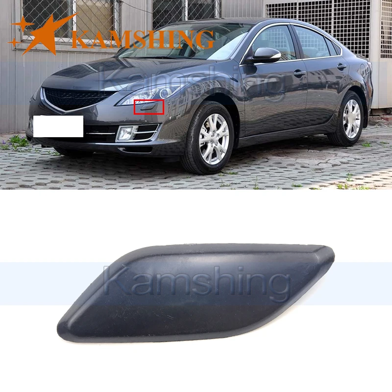 

Kamshing для Mazda 6 Mazda6 GH 2008-2012 передний бампер фар крышка разбрызгиванием воды сопла фара шайба чистящий спрей Кепки