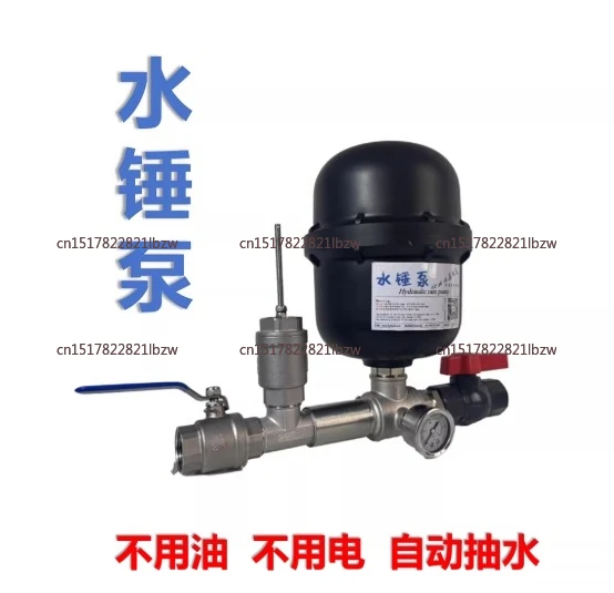 1-Inch Stainless Steel Pump Body Gun Type Water Hammer Pump Kit Send Interface Single And Double Valve