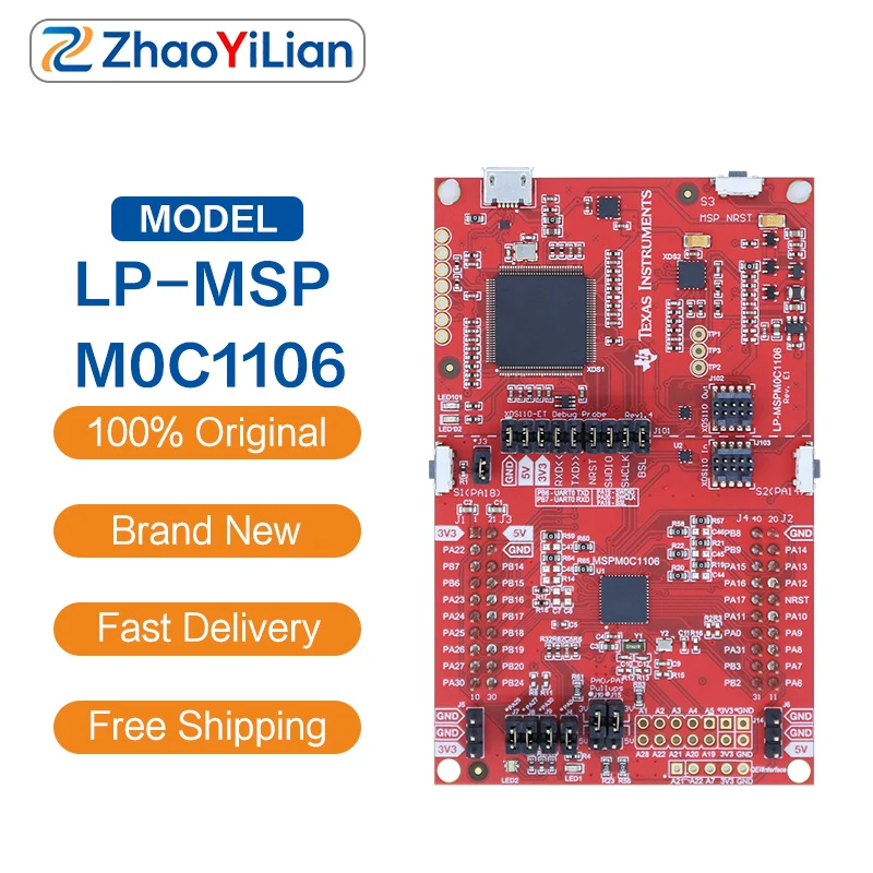 For LP-MSPM0C1106 MSPM0C1106 Cortex M0+ Evaluation LaunchPad Kit
