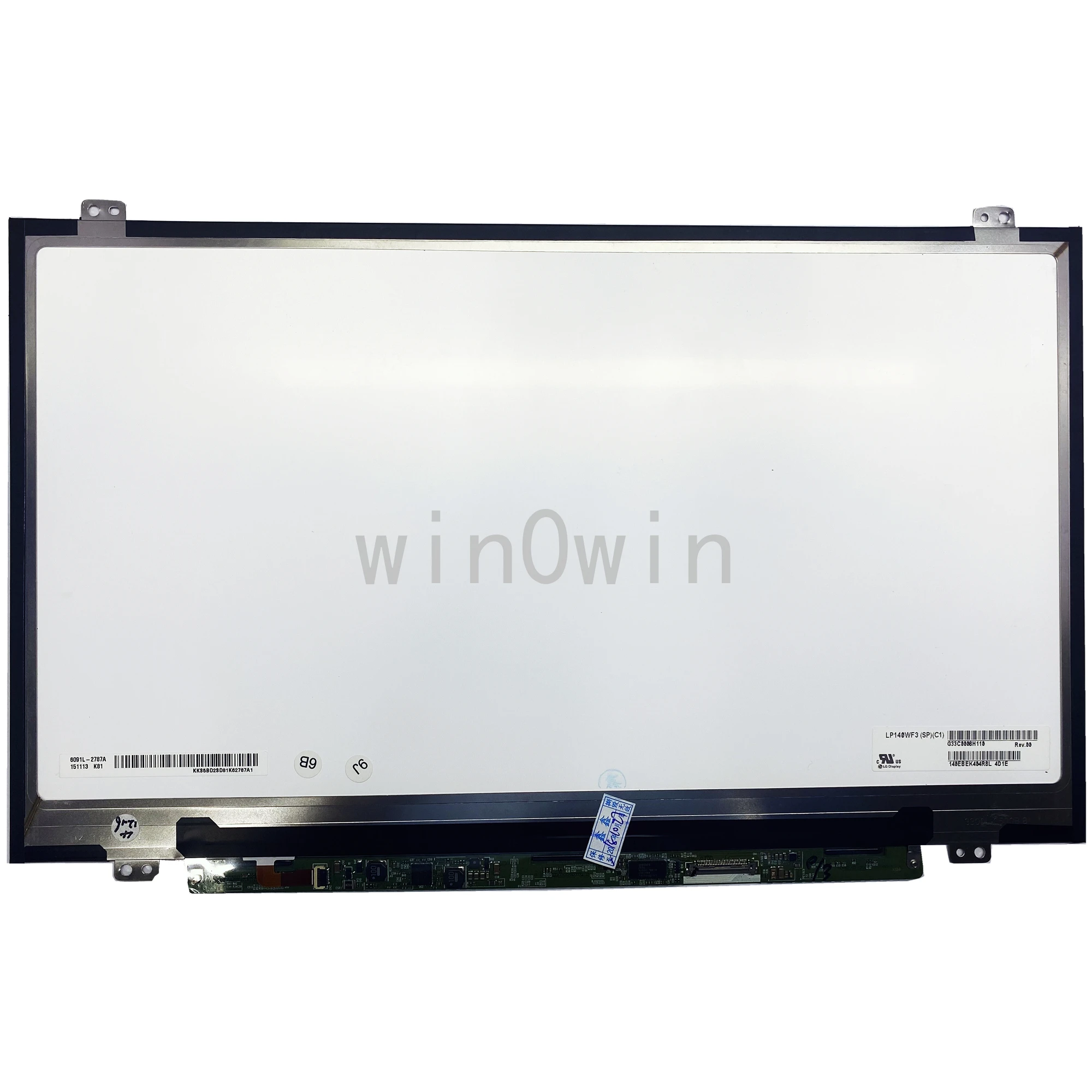 LP140WF3 SPC1 NV140FHM-N43 LP140WF6-SPB1 1920*1080 14.0''Laptop LCD Screen  EDP 30 Pins IPS 72%NTSC