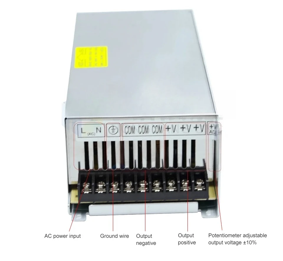 Switching Power AC 115V 230V To DC 48V 10A Lighting Transformer Power Adapter For  Router Engraving Machines
