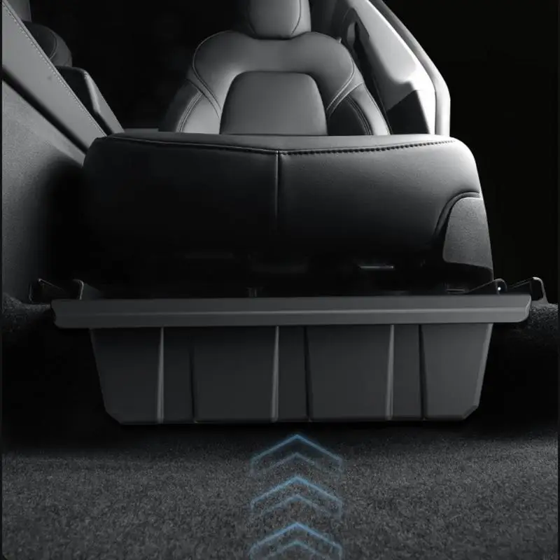 F1CF Compact Under Vehicle Storage Box Quick Installation Waterproof Designs Easy to Use for Car