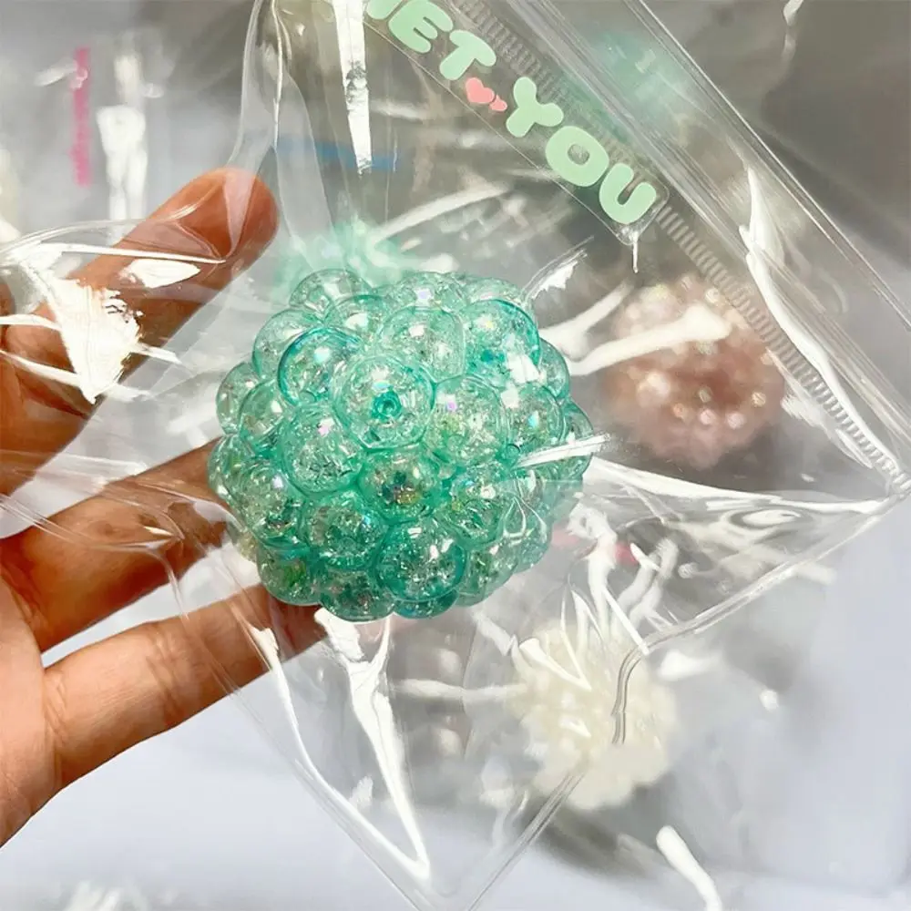Cuerda de disco de perlas, perla pegajosa de crecimiento lento, simulación elástica de perlas de rebote lento, juguete colorido de perlas súper suaves, juguete para apretar