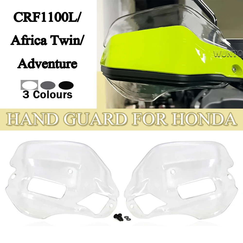 For Honda CRF 1100L Hand Bar Deflectors Windshield Africa Twin Adventure X-ADV 750 XL 750 Transalp Motorcycle Hand Guard Protect