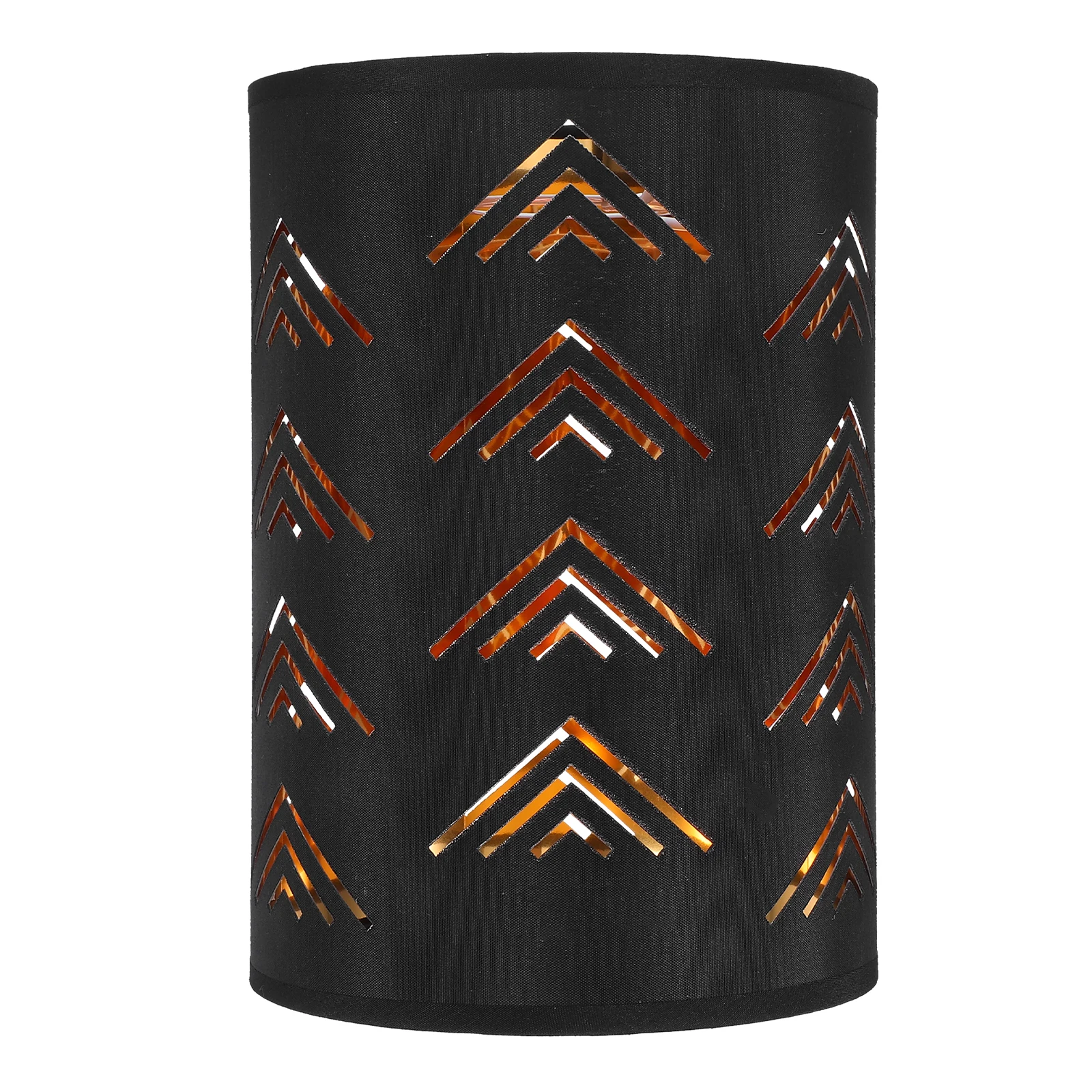 

Round Hollow Carved Lampshade E27 Stylish Durable Unique Light Shadow Bedroom Study Living Room Decor Modern Metal Home Lighting