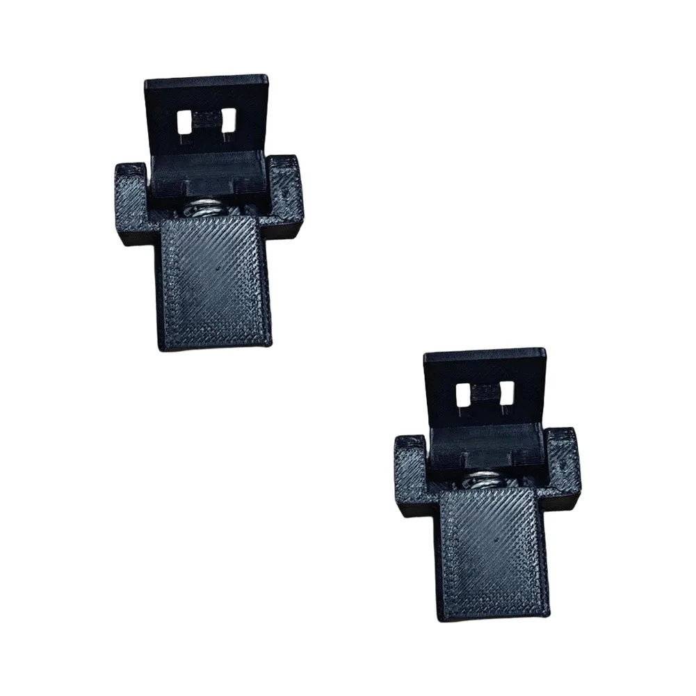 Dust Cover Hinges Replacement Kit for Mustang Turntables Designed for Ion Compatibility Includes 2 Hinges and 1 Brush