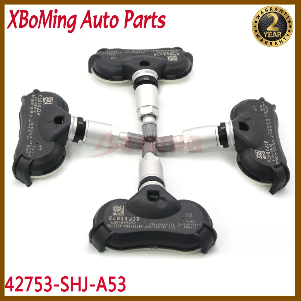 42753-SHJ-A53 Car TPMS Tyre Pressure Monitoring Sensor For Acura RL MDX TL TL-S Odyssey Touring Ridgeline VU Pilot 3.5L 315Mhz