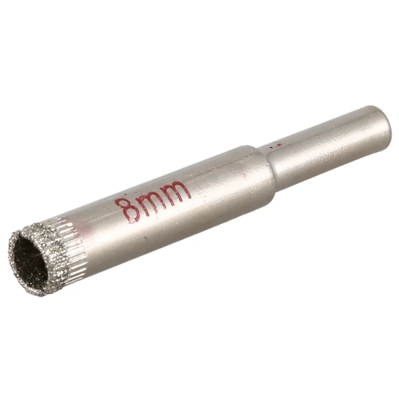 

A04G-60 Pcs 8Mm Diamond Core Drill Bits Tile Glass Hole Saw