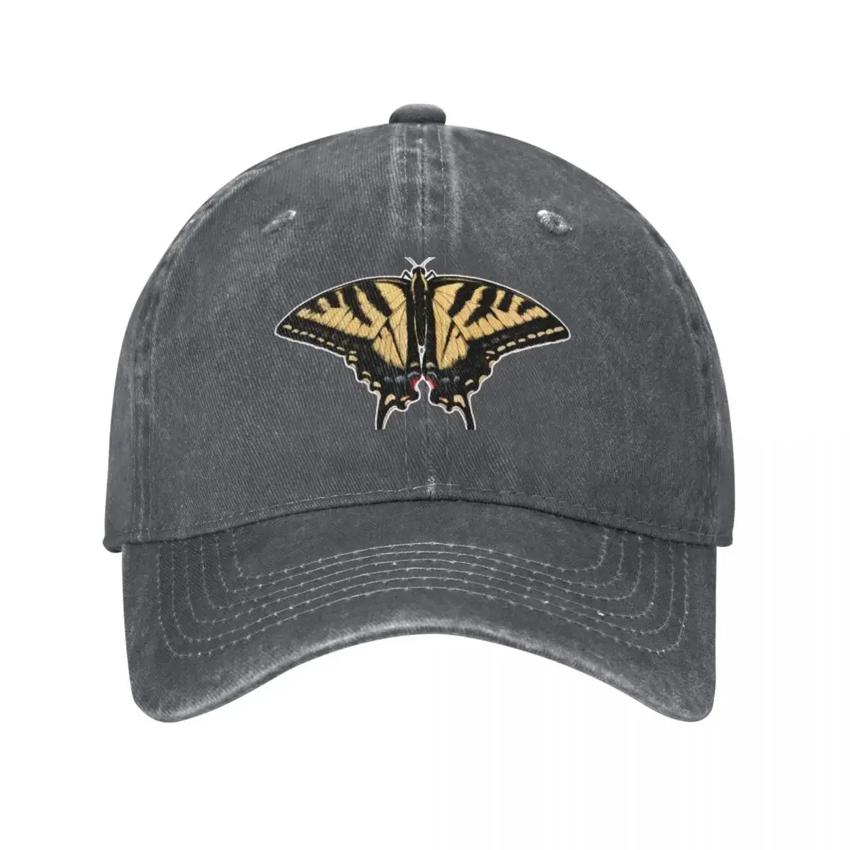 Western Tiger Swallowtail (Papilio rutulus) Baseball Cap Sunscreen custom caps Hat men Streetwear Mens Tennis Women's