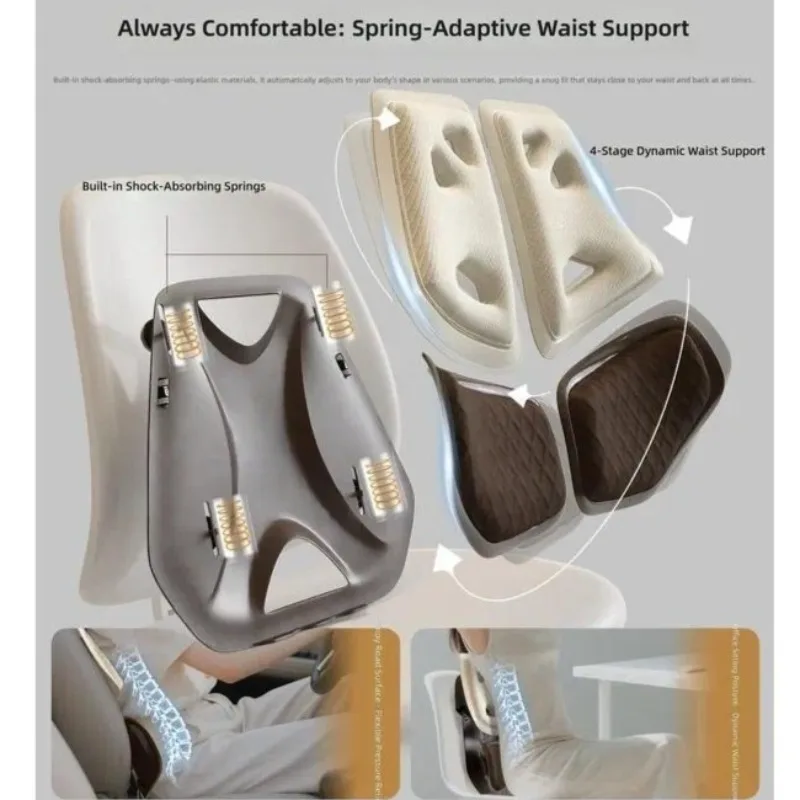 for  Car Waist Support Driving Back Cushion Seat Main Driver Lumbar Support