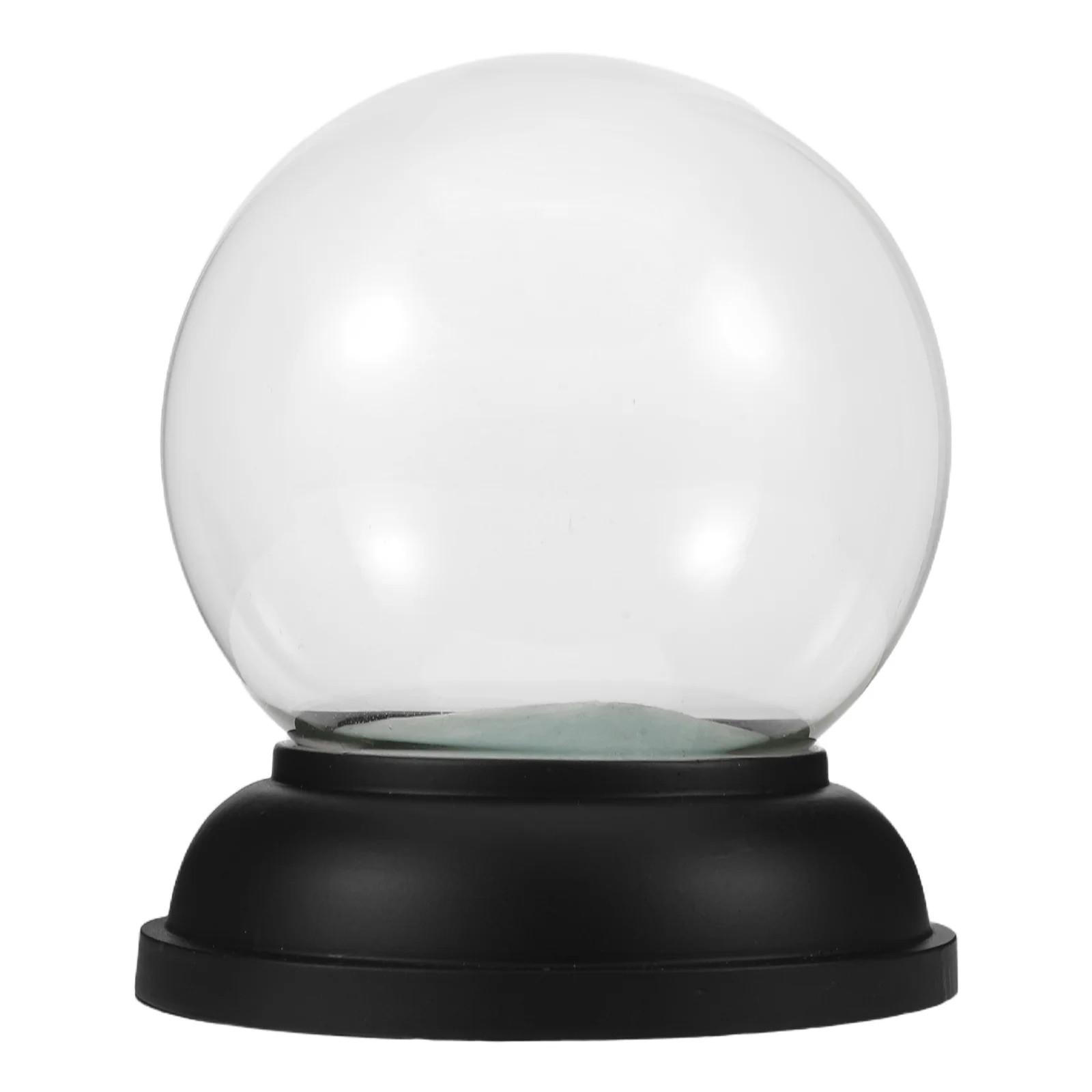 

Clear Glass DIY Snow Globe Kit Empty for Holiday Crafts Wedding Decor Easy Assembly DIY Terrariums Holiday Snow Globe Kits