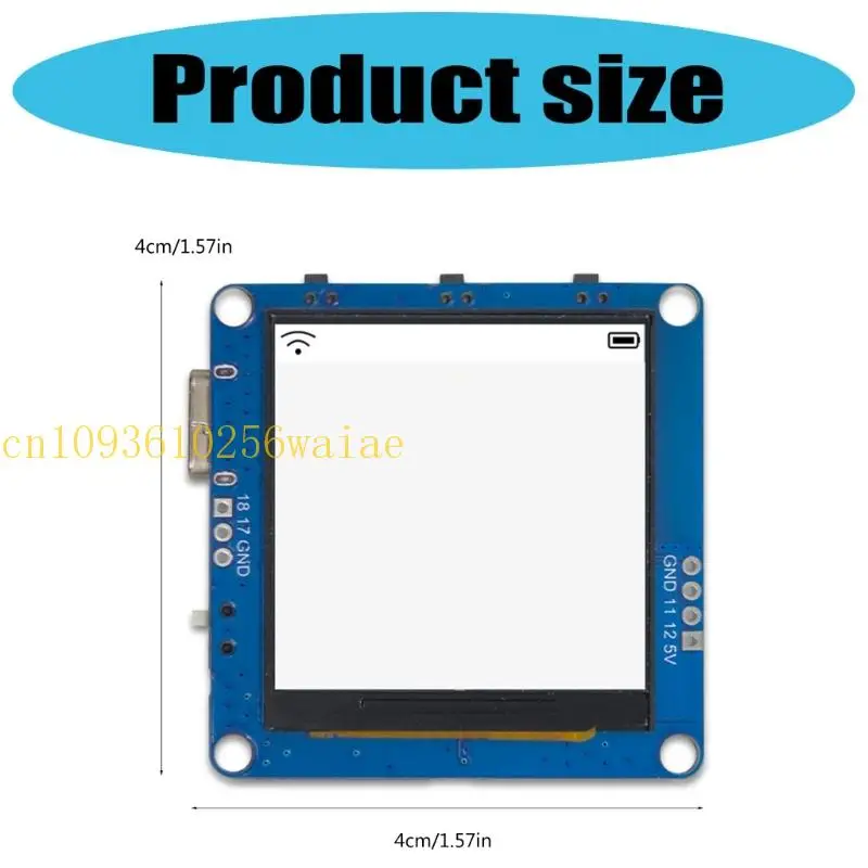 652F Moduł czatu głosowego z 1,54 cali ekranu LCD AI Tablica rozwoju typu C Port