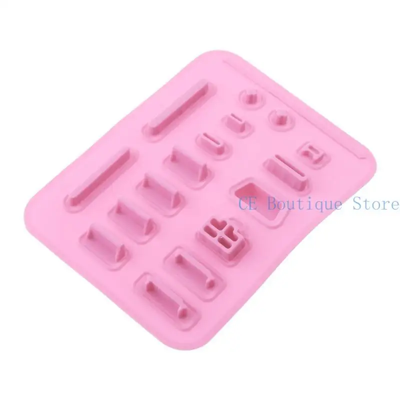 652F 16 PCS Silikon USB Port Cover Anti Debu Pelindung untuk Pelindung Desktop
