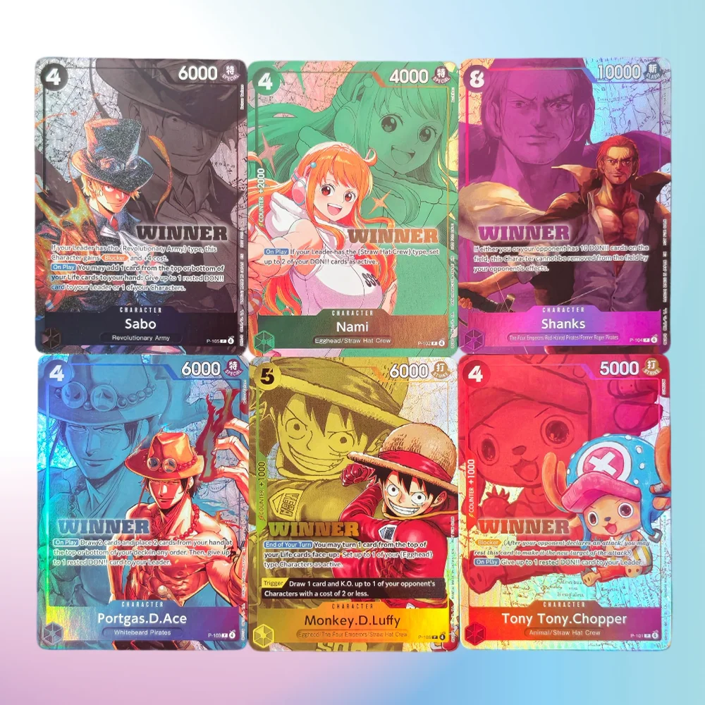 Selbstgemachtes Proxy One Piece Englisch-Sammlerpaket 2026 Luffy Nami Sabo Ace Chopper Shanks Spielkarten-Sammlung Spielzeug