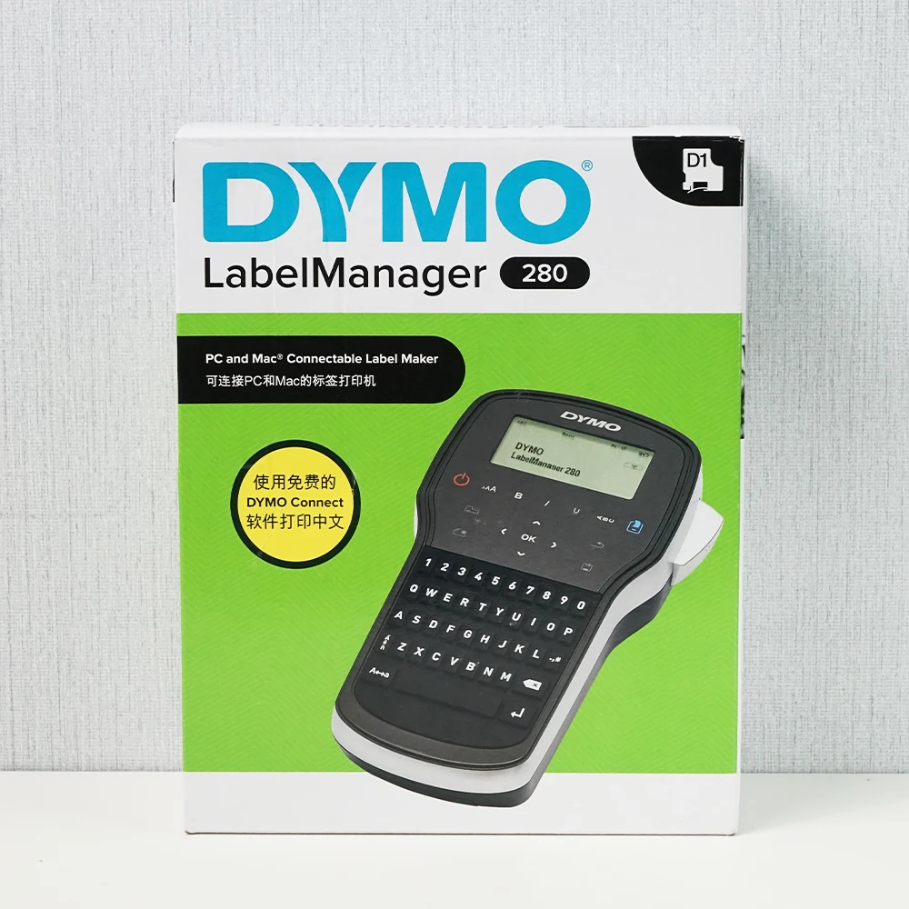 OYLP Easy-to-Use DYMO Label Printer LabelManager 280 LM 280 Rechargeable Portable D1 Tape Label Maker for Home Office Organizati view 6