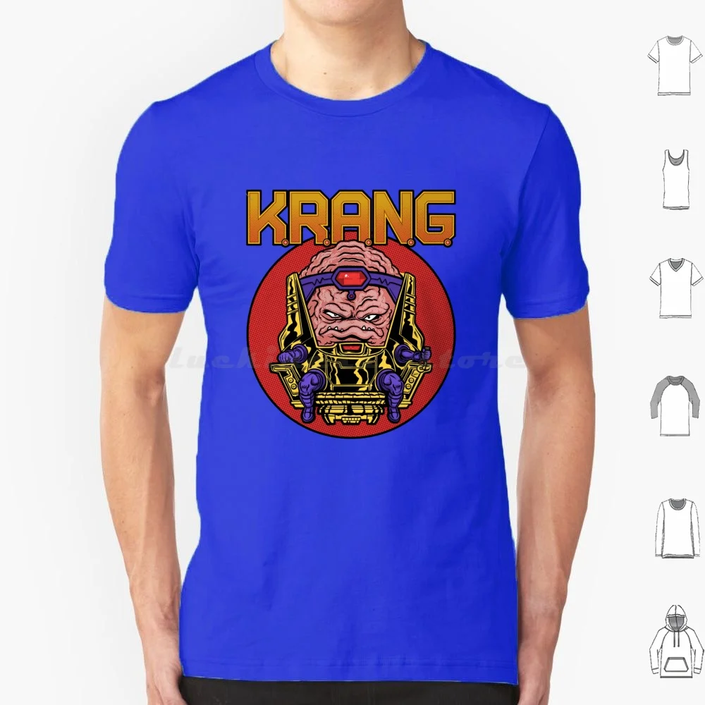 K.R.A.N.G T Shirt Cotton Men Women Diy Print Krang Modok Machine Genius Evil Supervillain