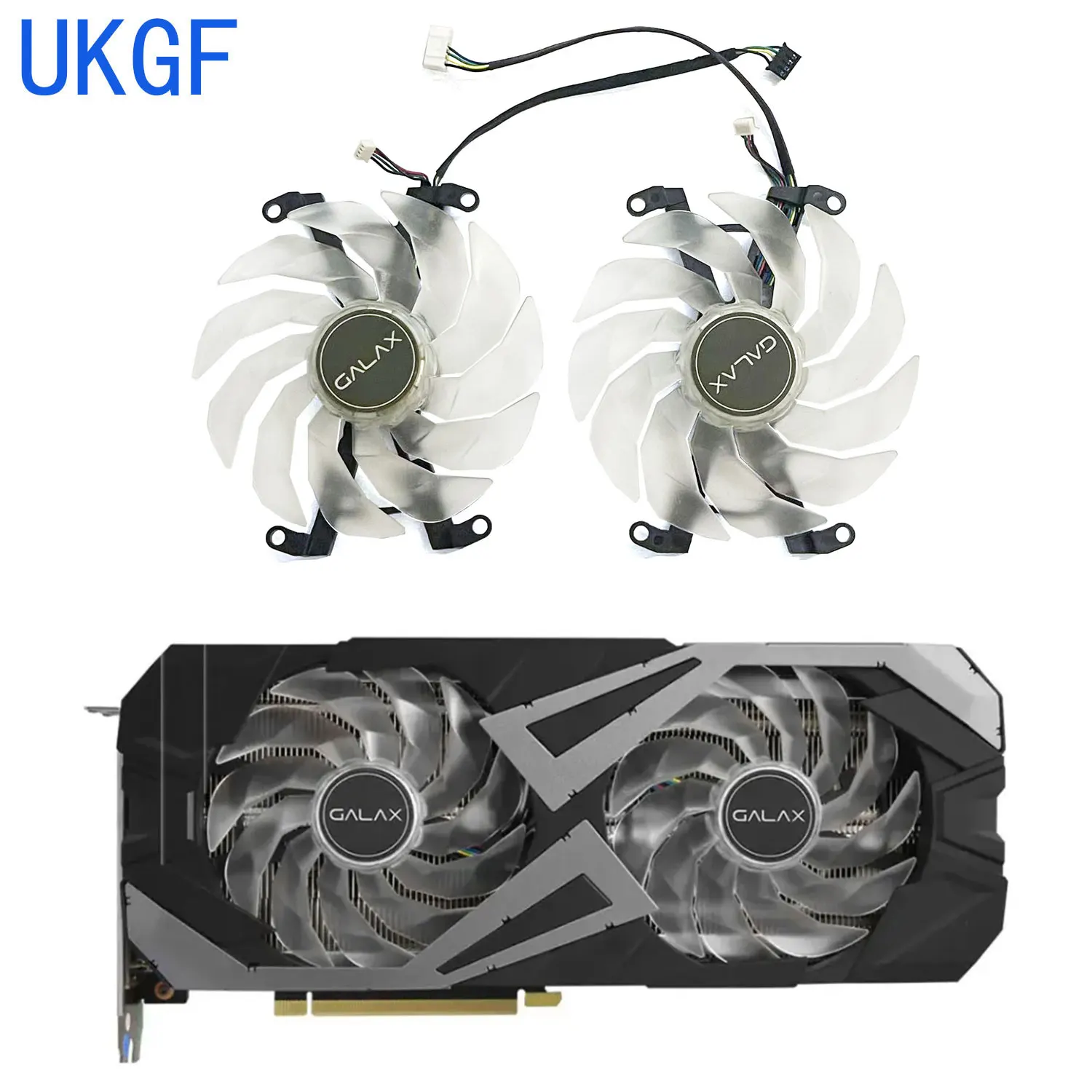 

New GFY10015H12SPA 102MM 4PIN/PIN GPU graphics card fan for Galax RTX 3060 3060Ti 3070Ti 3070 EX Video Card Fan