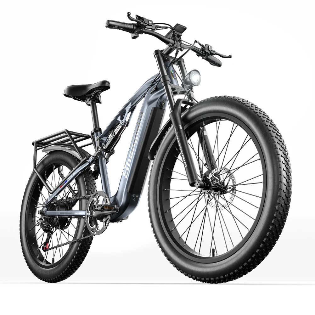 Shengmilo MX05 e-bike 48V17.5AH batterij 26 inch *3.0 vetband off-road elektrische fiets heren e-mountainbike ebike
