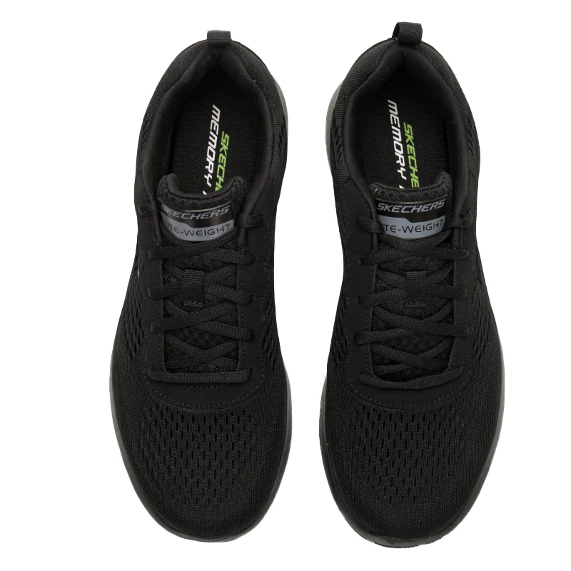 Мужская обувь Skechers, кроссовки, дышащая повседневная обувь с сеткой, амортизирующие, износостойкие, легкие кроссовки 232291-Bbk