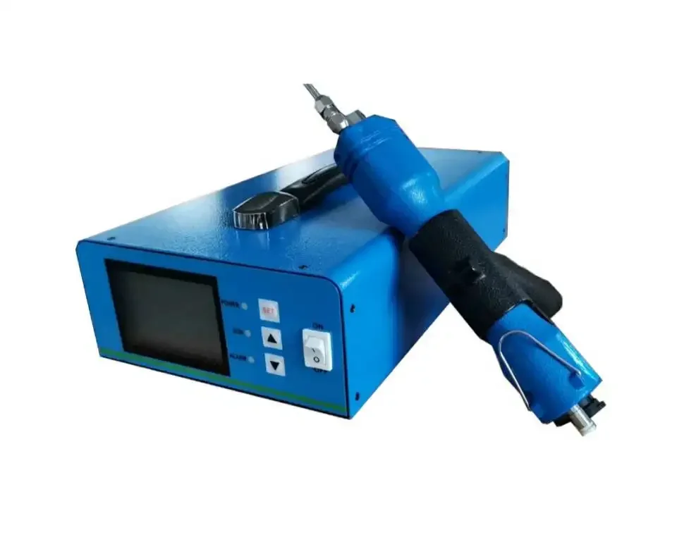 28 KHz 35KHz masks   Digital Professional Ultrasonic Handheld Plastic Welder 700W Ultrasonic Welding Machine