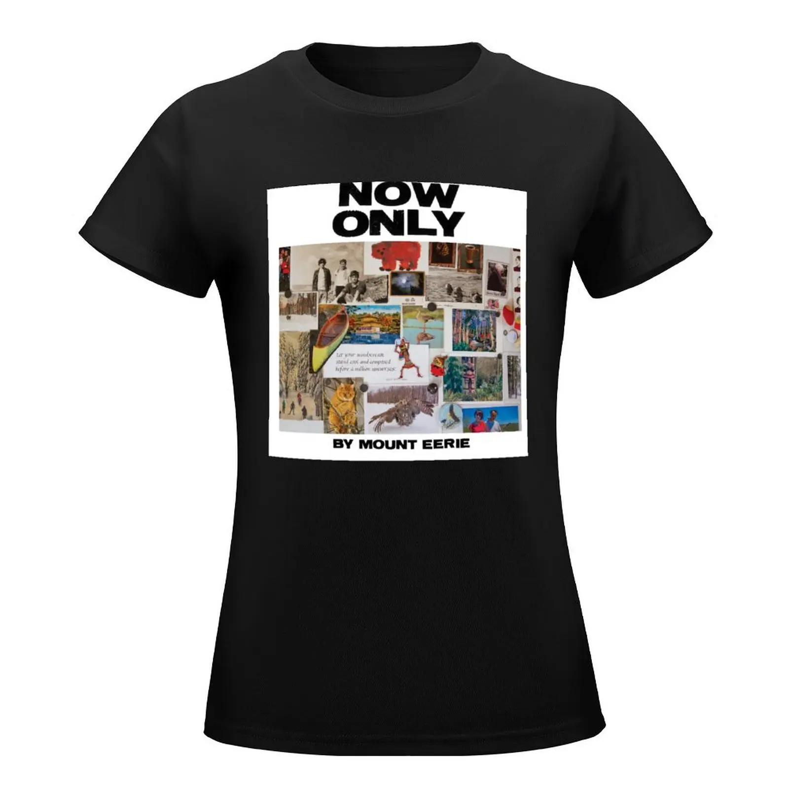 Mount Eerie - Now Only T-Shirt sublime oversized western t shirts for Women