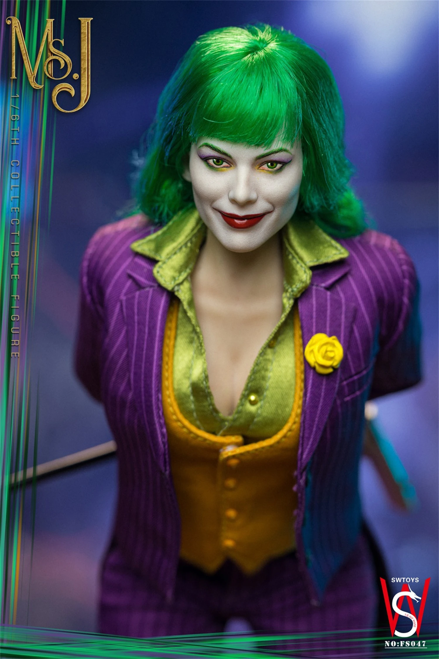 

1/6 Scale SWTOYS NO:FS047 Smile Clown Female Soldier Suit 12Inch Action Figure Body Doll Collection Photography Gift