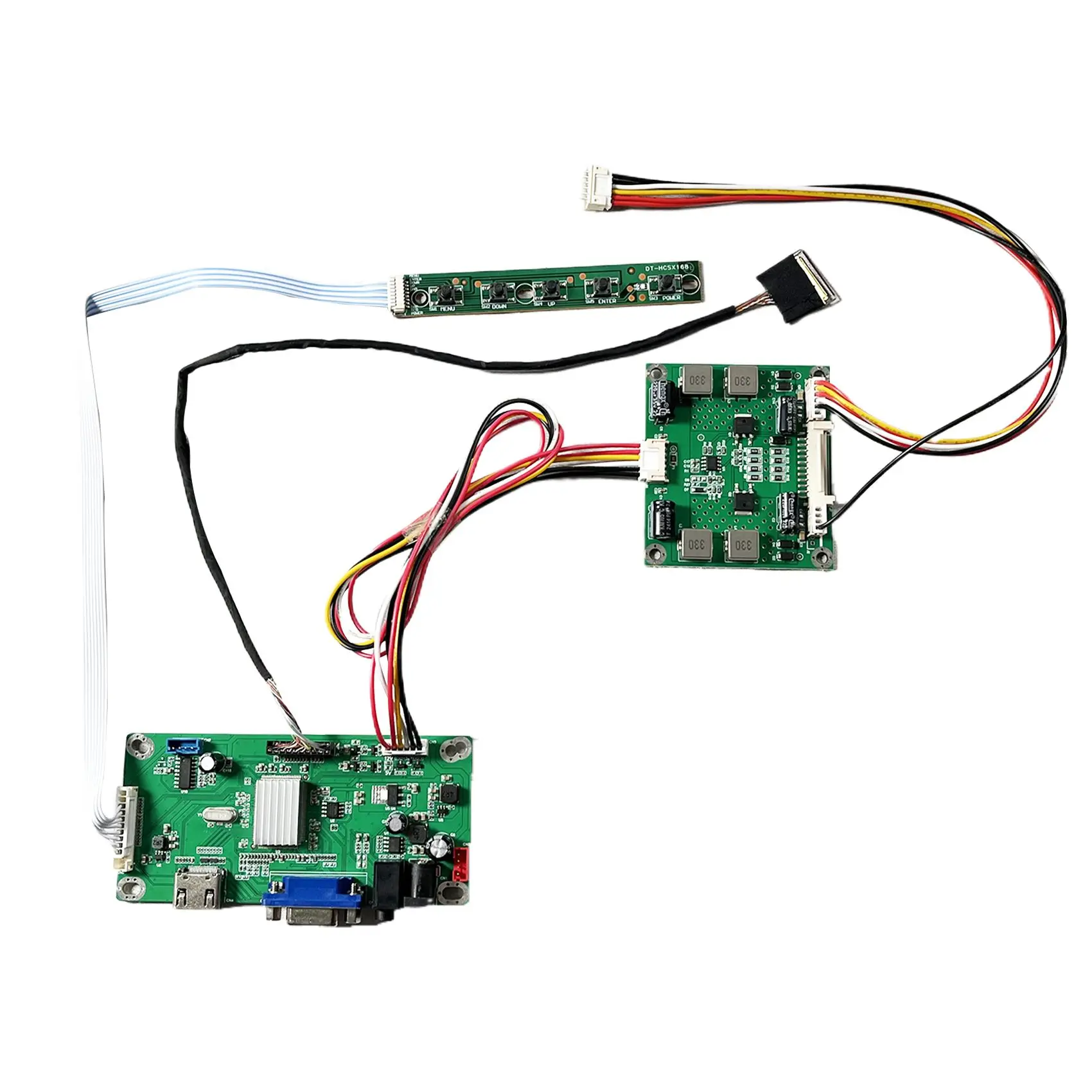 Lvds to Edp Driver Board 30 Pin Edp Controller 30 Pin Lcd Controller Board for 27Inch 2560X1440 2K Lm270Wq1-Sdf2 Screen