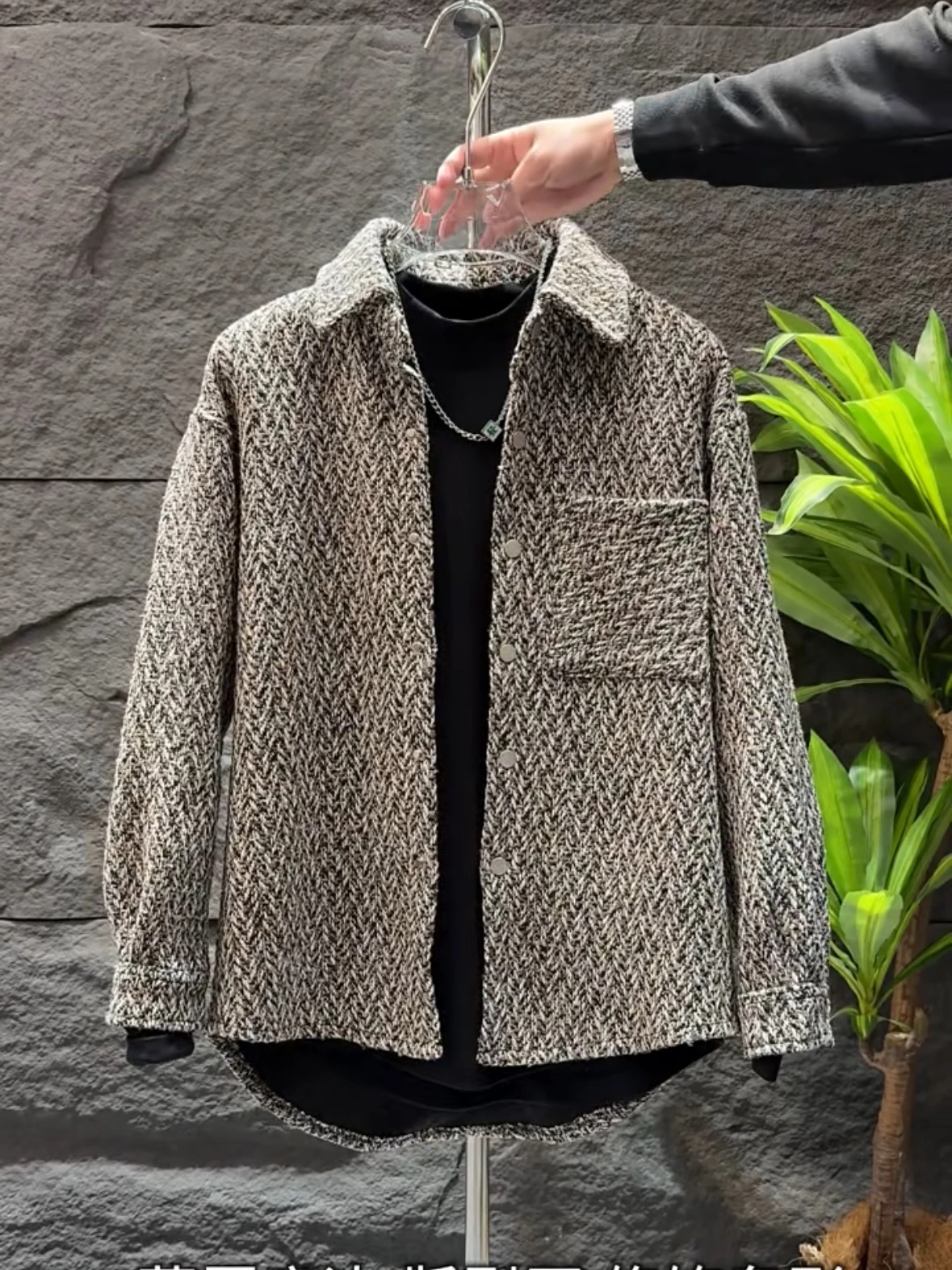 

Мужская хлопковая куртка с отложным воротником, утепленная, свободного кроя, осенне-зимняя, модная, универсальная, повседневная, с длинными рукавами, молодежная