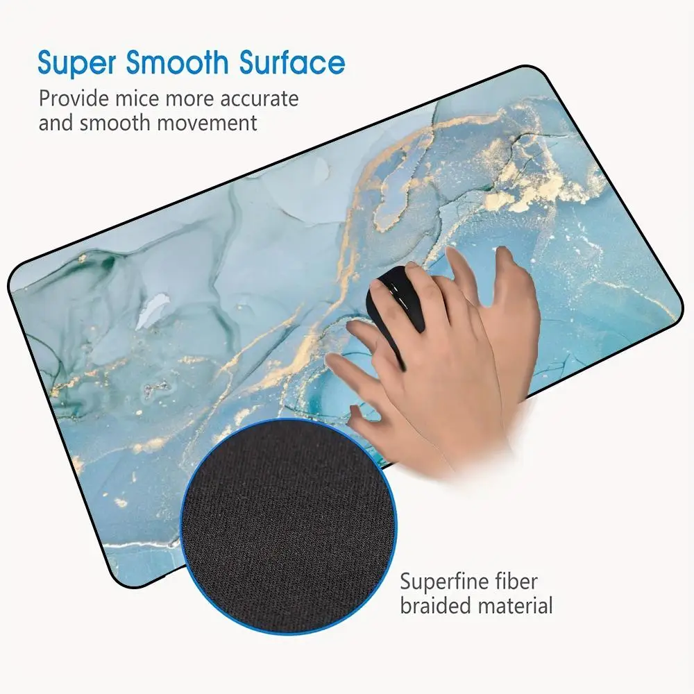لوحة ماوس للألعاب كبيرة الحجم لطاولة الكمبيوتر المحمول، مكتب الكمبيوتر، لوحة ماوس كبيرة الحجم، ملحقات الكمبيوتر، مفرش مكتبي غير قابل للانزلاق #4