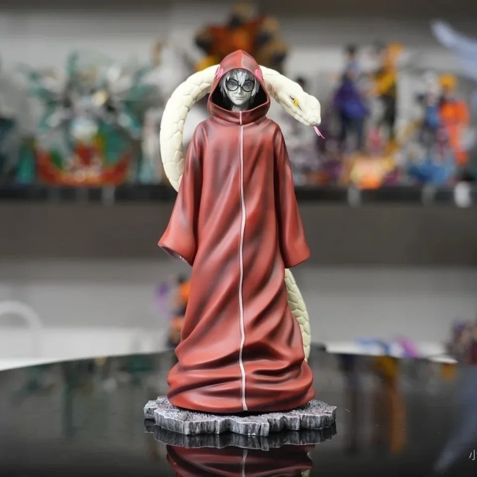 27 cm/10,63 pouces Anime NARUTO Figure Yakushi Kabuto figurines d'action Pvc Statue bureau ornement Collection modèle jouets cadeaux