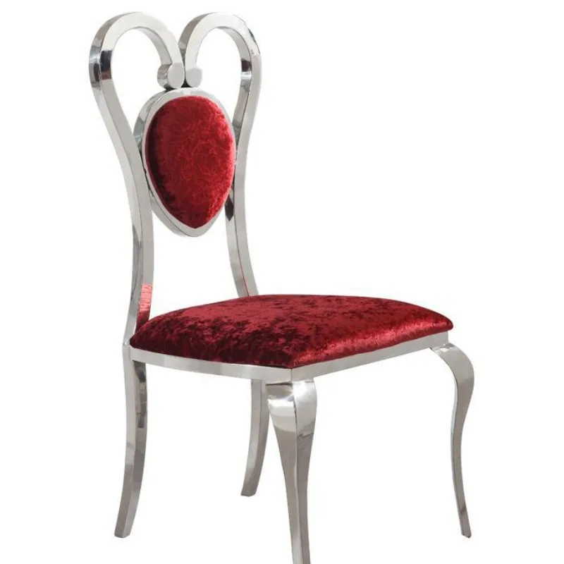 モダンなシンプル住宅、軽奢なダイニングチェア、北欧風レストランの背もたれ付きレジャーテーブルと椅子