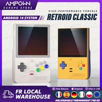 Retroid Pocket Classic Video Game Console Snapdragon G1 Gen2 3.92'' AMOLED Screen Android14 OS Active Cooling Fast Charging Gift
