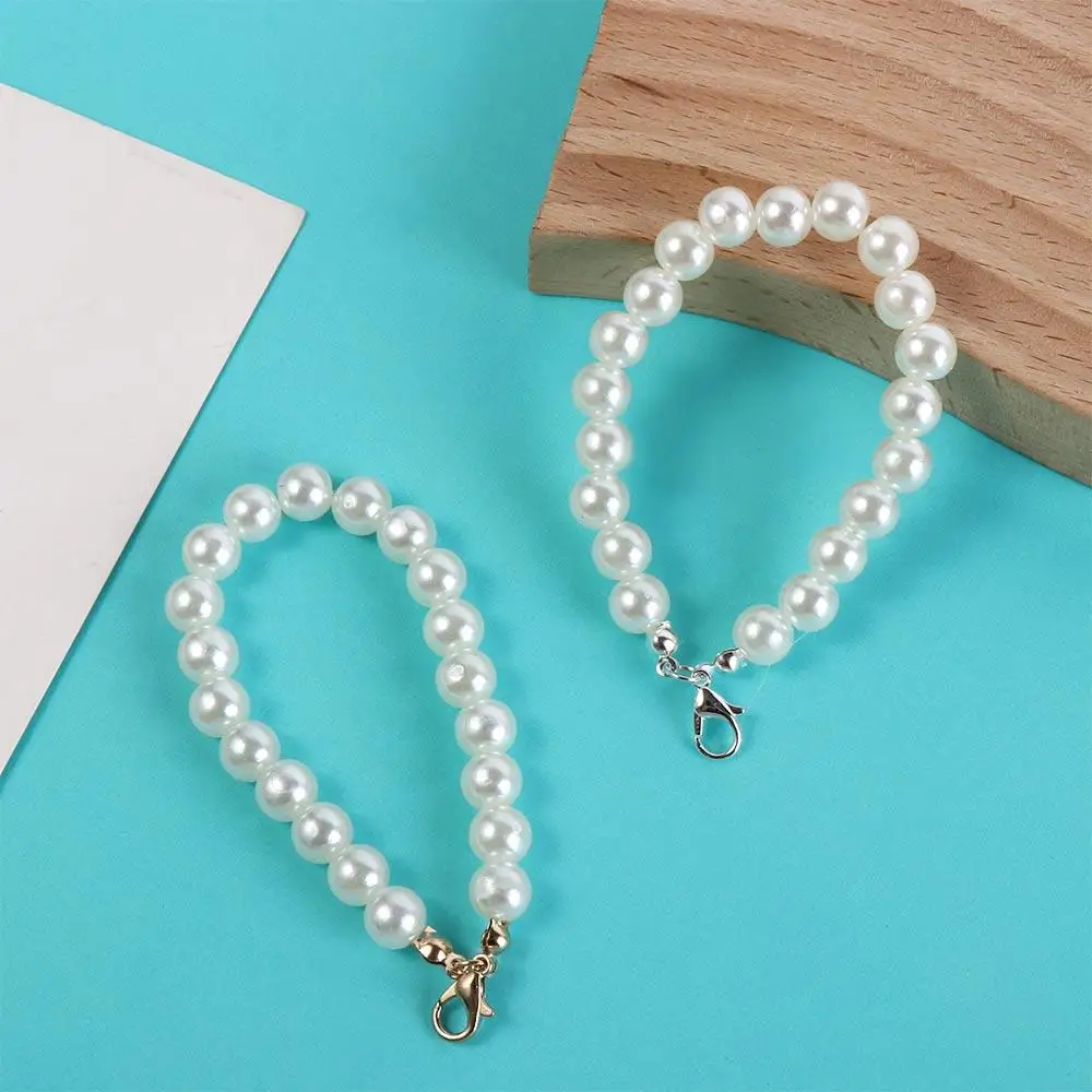 Anti-Drop Mobile Phone Chain Beaded Hanging Cord Pearl Lanyard Phone Charm Anti-Lost Phone Case Chain Telephone Jewelry