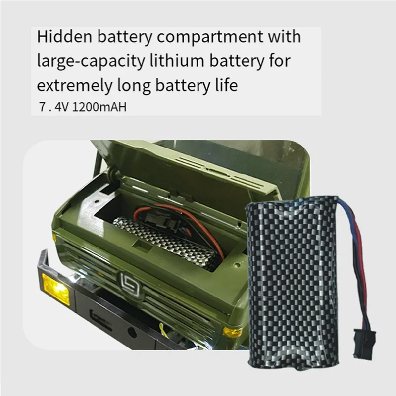 

A30F-LD P06 RC Car Electric Off-Road Climbing Remote Control Car 1:12 U1300 Model Remote Control Birthday Gift