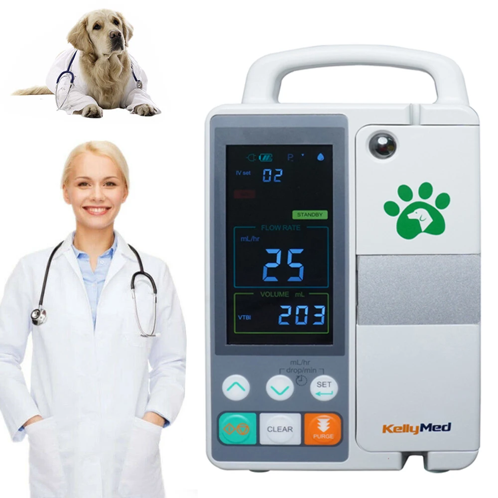 Cheap Price Medical Animal Clinic Portable Veterinary Iv Infusion Pump