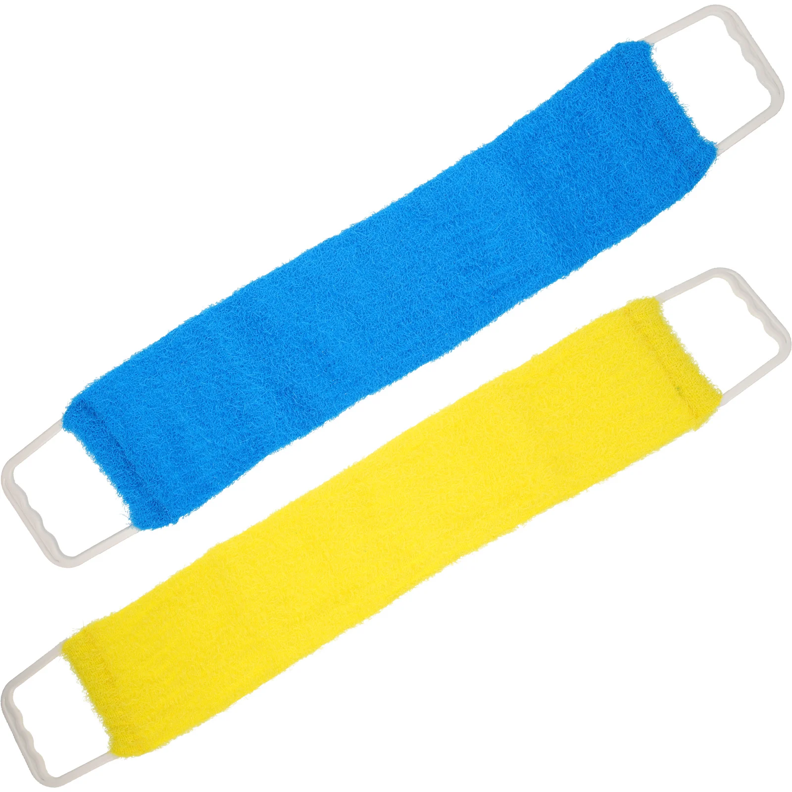 

Bath Scrubber Massage Towel Exfoliating Back Brush Body Cleanser Strip Tub Set Strap Natural Material Shower
