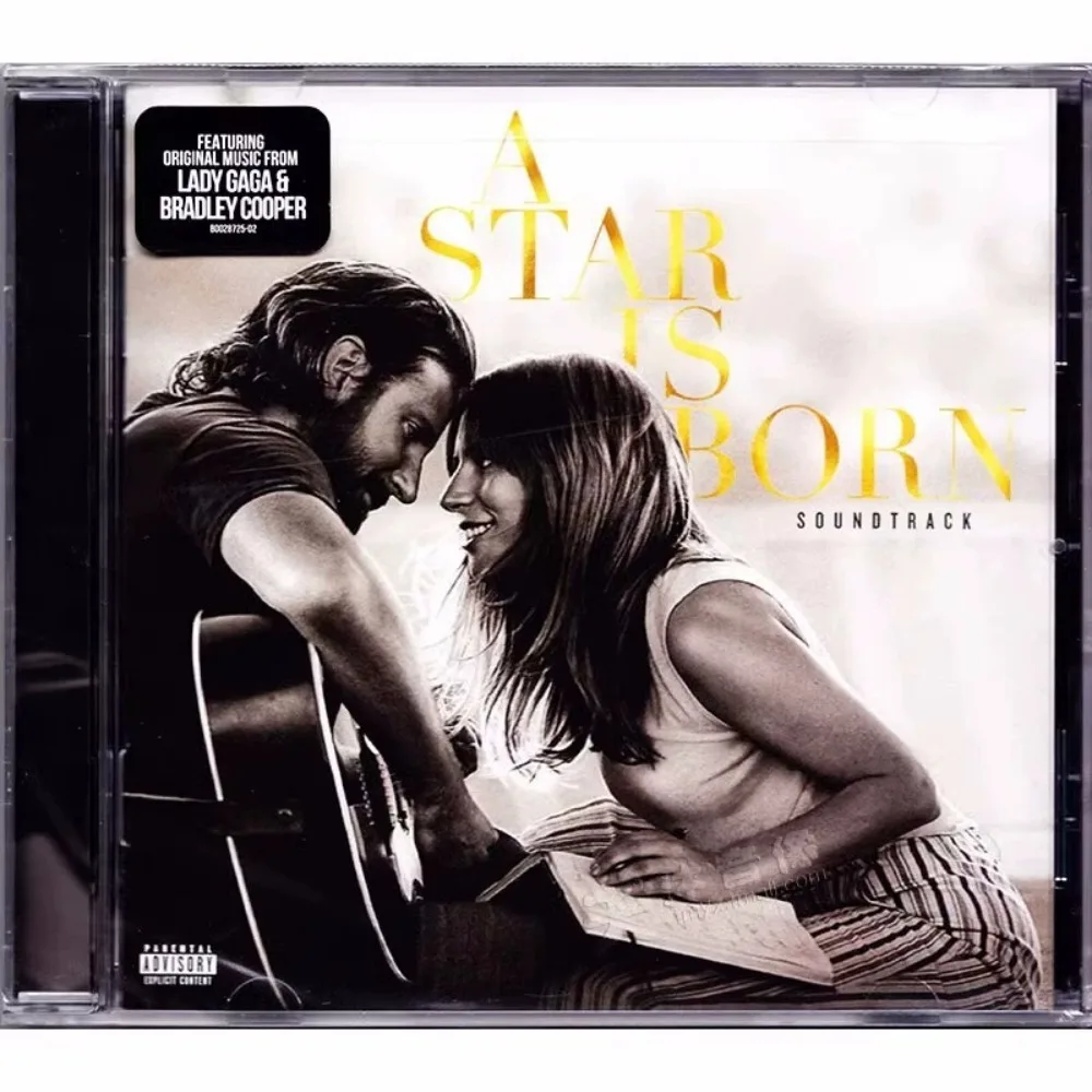 قرص مضغوط OST من A Star Is Born - مسار موسيقى عاطفي لفيلم ليدي غاغا مع غناءات روحية لمحبي الموسيقى والمجموعة