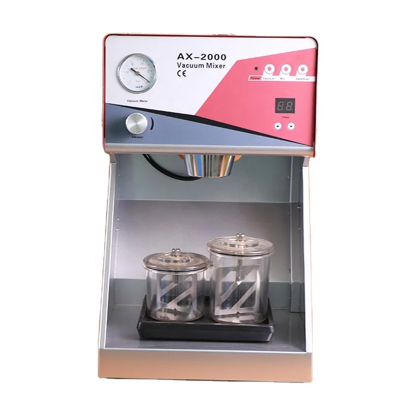 

Vacuum Mixer for Laboratory Bubble Free Plaster Mixing Machine Used for Mixing Investments And Silicones