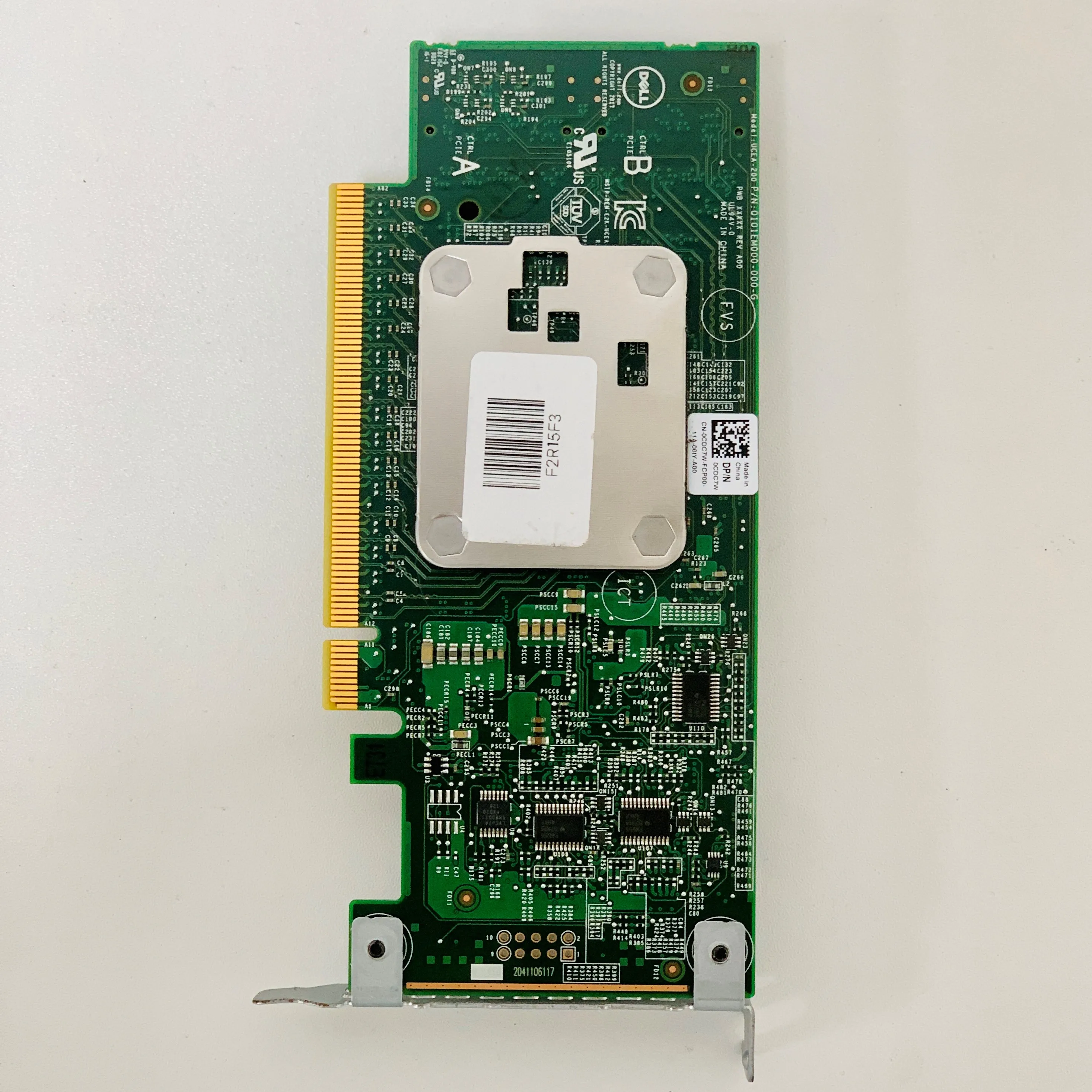 قرص صلب DELL/Dell R740 C6420 U.2 0CDC7W F2R15F3 PCIE * 16 بطاقة تمرير